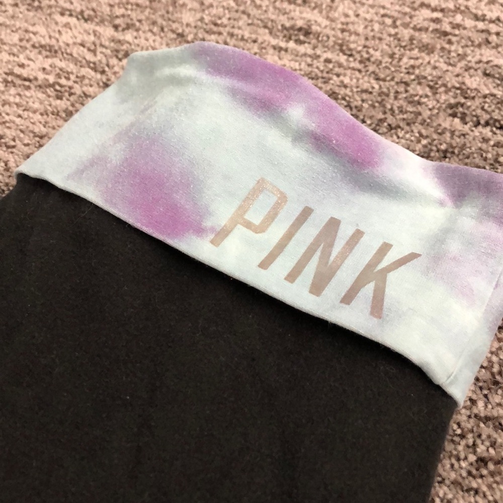 Pink yoga crops!